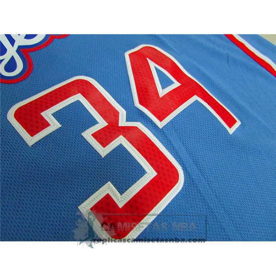 Camiseta Manga Corta Clippers Pierce Azul